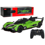 Auto na diaľkové ovládanie 1:24 Lamborghini SC63 Zelené RASTAR